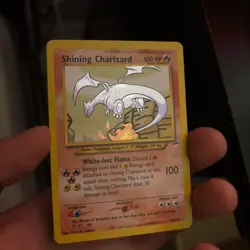 Pokémon TCG Shining Charizard Neo Destiny Holo Card 107/105 Unlimited Shiny Rare - Image 3
