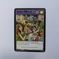 Faerie Festival NM Neopets TCG Card Darkest Faerie 127/150 - Image 1