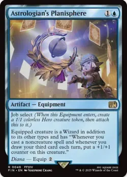 1 x Astrologian's Planisphere - Final Fantasy - LP - MTG - Image 1