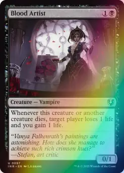 MTG - Blood Artist - Foil - INR 0097 - Innistrad Remastered Magic the Gathering - Image 1