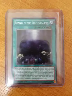 Yugioh Cards Domain of the True Monarchs (SR01-EN024) 1st Edition Common NM Cond - Image 4