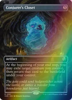MTG - Conjurer's Closet - Foil Borderless - INR 0321 - Innistrad Remastered Rare - Image 1