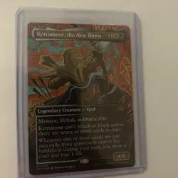 Ketramose the New Dawn Borderless FOIL NM/M MTG Aetherdrift Magic the Gathering - Image 1