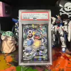 2016 Pokemon XY Red and Blue Collection Blastoise EX Full Art #XY122 PSA 7 - Image 1