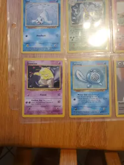 Base Set Pokémon Cards 1999 (9) Cards Pikachu ,  Charmander LP Excellent Cond. - Image 6