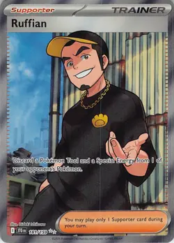 Ruffian #181/159 Pokemon SV09: Journey Together Ultra Rare Near Mint or Better - Image 1