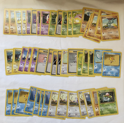 Bulk Lot 120+ Base Set - Fossil - Jungle Commons 1st Edition Pokémon Cards (02) - Image 11