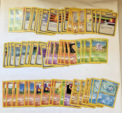 Bulk Lot 120+ Base Set - Fossil - Jungle Commons 1st Edition Pokémon Cards (02) - Image 14