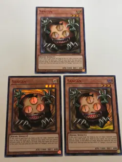 Sangan LDS3-EN001 x3 Ultra Rare (Red) Yugioh Legendary Duelists: Season 3 Mint - Image 1