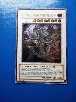 Unl Ed Blackwing - Silverwind The Ascendant SOVR-EN041 Ultimate Yugioh! (Tracked - Image 1
