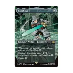 WOTC Universes Beyond: FINAL FANTASY Excalibur II (Borderless) (R) NM - Image 1