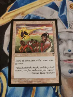 Retribution of the Meek MTG Visions Rare White Sorcery Near-Mint to Mint x1 GG5 - Image 2