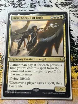 MTG 1X LIESA, SHROUD OF DUSK  COMMANDER LEGENDS  NEAR MINT/MINT - Image 12