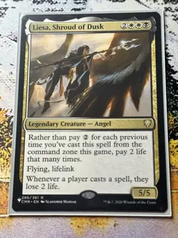 MTG 1X LIESA, SHROUD OF DUSK  COMMANDER LEGENDS  NEAR MINT/MINT - Image 2