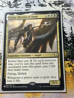 MTG 1X LIESA, SHROUD OF DUSK  COMMANDER LEGENDS  NEAR MINT/MINT - Image 4