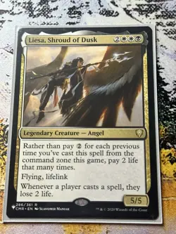 MTG 1X LIESA, SHROUD OF DUSK  COMMANDER LEGENDS  NEAR MINT/MINT - Image 5