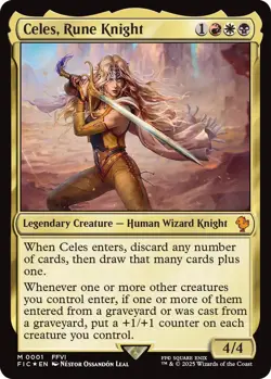 Celes, Rune Knight Commander: Final Fantasy Foil - Image 1