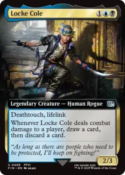Locke Cole (Extended Art) Final Fantasy Foil - Image 1