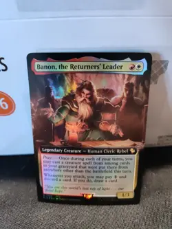 Banon, the Returners' Leader (Extended Art) Commander: Final Fantasy Foil - Image 2