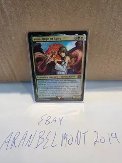 MTG Yuna, Hope of Spira - FINAL FANTASY (FIN) Mythic NM #250 (FOIL) M - Image 2