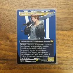 MTG Final Fantasy Squall SeeD Mercenary Borderless Regular Non-Foil 0402 - Image 3