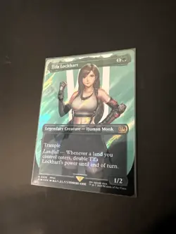 Tifa Lockhart (Borderless) (Surge Foil) Rare 0536 NM or better - Image 4
