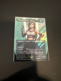 Tifa Lockhart (Borderless) (Surge Foil) Rare 0536 NM or better - Image 8