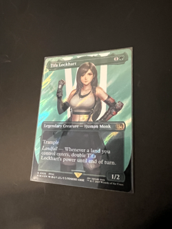 Tifa Lockhart (Borderless) (Surge Foil) Rare 0536 NM or better - Image 9