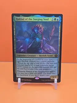 2023 Magic The Gathering LOST CAVERNS OF IXALAN HAKBAL OF THE SURGING SOUL (NM) - Image 1