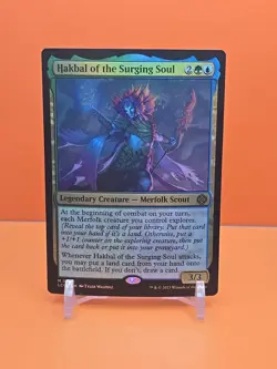 2023 Magic The Gathering LOST CAVERNS OF IXALAN HAKBAL OF THE SURGING SOUL (NM) - Image 3