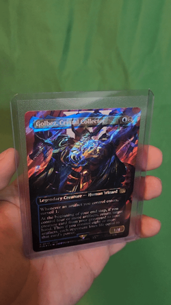 Golbez, Crystal Collector (Borderless) (Surge Foil) - Final Fantasy x MTG 0540 - Image 7