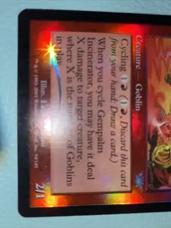 MTG Foil Gempalm Incinerator Legions Uncommon Goblin Magic The Gathering - Image 3