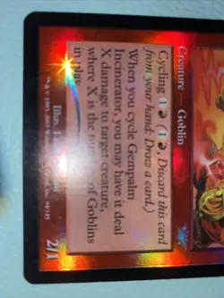 MTG Foil Gempalm Incinerator Legions Uncommon Goblin Magic The Gathering - Image 9