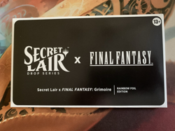 MTG Magic the Gathering Secret Lair Drop Sealed Foil EN FINAL FANTASY GRIMOIRE - Image 4