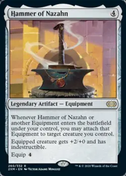 Hammer of Nazahn - Near Mint MTG Double Masters - Image 2