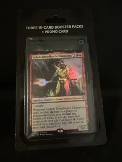 Magic The Gathering Card Booster Packs +1 Promo Card Neheb, Dreadhorde Champion - Image 1