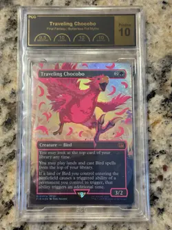 Neon Ink Pink Traveling Chocobo 10 Pristine Magic The Gathering Final Fantasy - Image 5