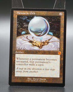 Magic The Gathering MTG Mesmeric Orb Retro Frame Regular - Image 2