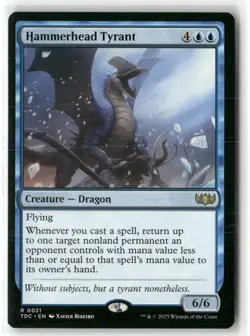 Hammerhead Tyrant Commander: Tarkir: Dragonstorm Regular - Image 1