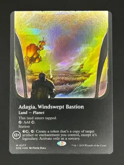 Adagia, Windswept Bastion (Borderless) - 277 / English / LP MTG - FOIL - Image 1