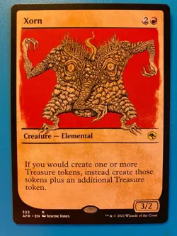MTG 1x SHOWCASE Xorn Adventures in the Forgotten Realms Magic Gathering x1 NM - Image 1
