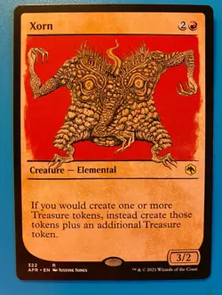 MTG 1x SHOWCASE Xorn Adventures in the Forgotten Realms Magic Gathering x1 NM - Image 2
