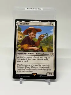 MTG-The Gaffer - NM' Lord of the Rings LTC Magic MTG- #012 - Image 3