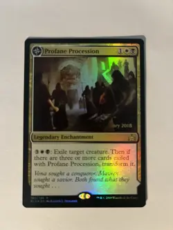 Profane Procession FOIL Tomb of the Dusk Rose Rivals of Ixalan NM-Mint - Image 1