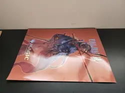 MAGIC THE GATHERING FINAL FANTASY FOIL PROMO POSTER FIRION WILD ROSE MTG 18"x24" - Image 1