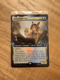 Krile Baldesion Extended Art Foil (FIC) Commander: Final Fantasy MTG Magic 0176 - Image 3