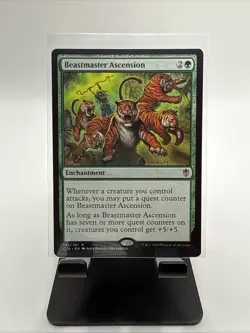 Beastmaster Ascension - Commander 2014 - Rare - Magic the Gathering - NM - Image 1