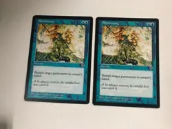 2x Boomerang 1996 Mirage Magic Cards, FREE SHIPPING - Image 1