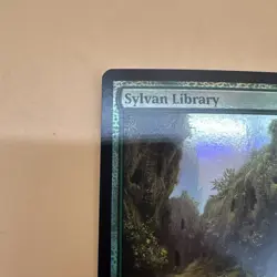 Sylvan Library (Retro Frame) -Foil Near Mint English MTG Dominaria Remastered - Image 2