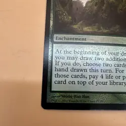 Sylvan Library (Retro Frame) -Foil Near Mint English MTG Dominaria Remastered - Image 3